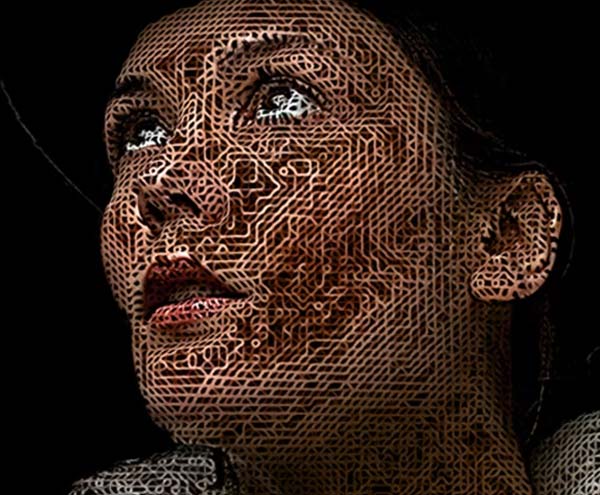 Lines Graphic Photoshop Action