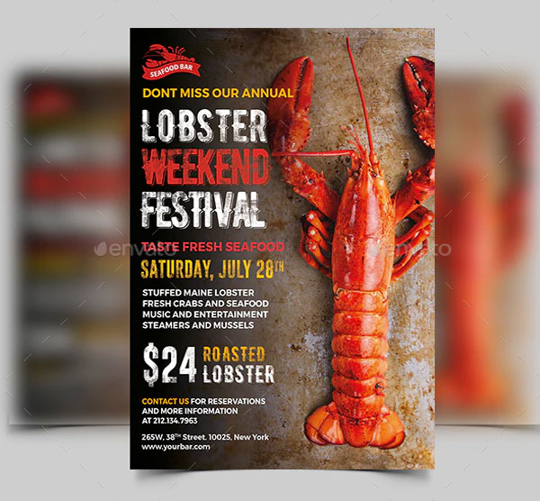 Lobster / Seafood Flyer