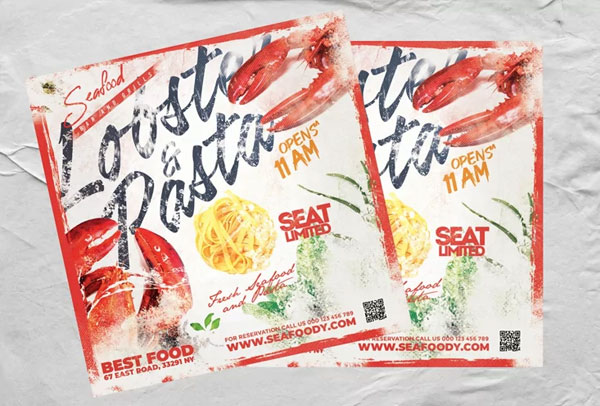 Lobster and Pasta Flyer