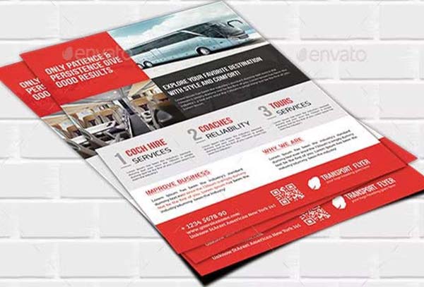 Logistics Business Flyer Design Template