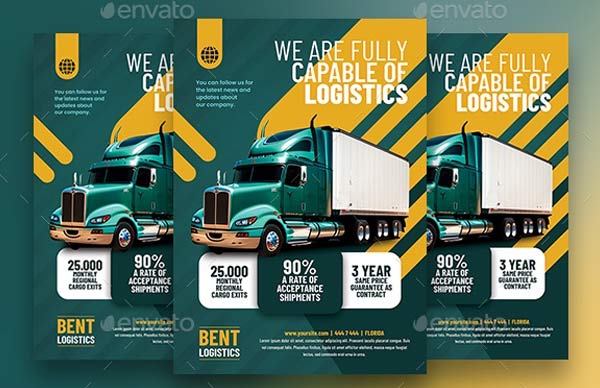 Logistics Flyer Templates Free Download