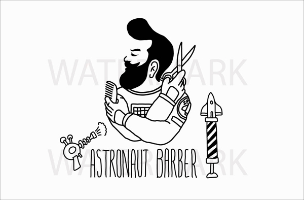 Logo for Salon Barber Shop