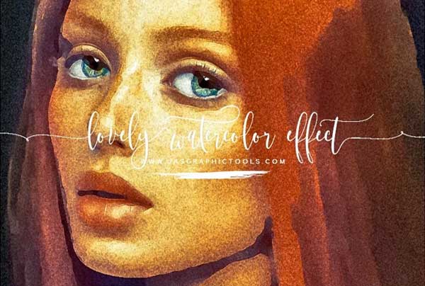 Lovely Watercolor Photoshop Effects