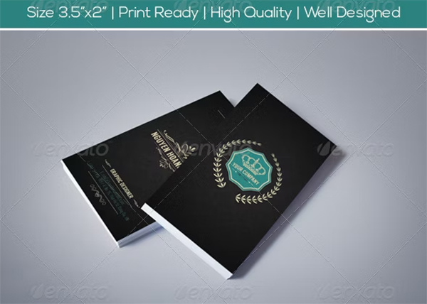 Luxury Retro Business Card Template