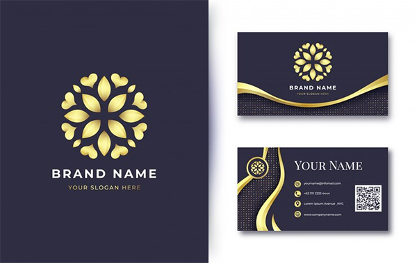 Luxury Vip Card Free PSD Template