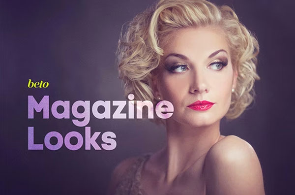 Magazine Looks Photoshop Action
