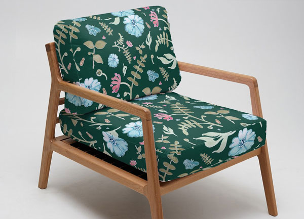 Magazine Chair Quality Cushion Mockup