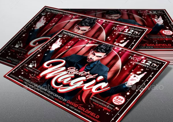 Magic Flyer Design Template