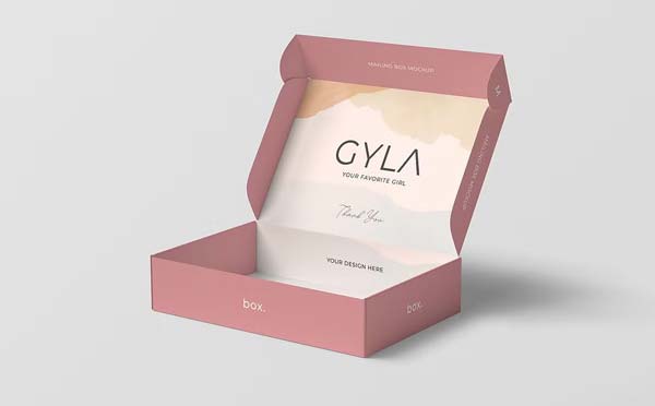 Mailing Box Mockup Set