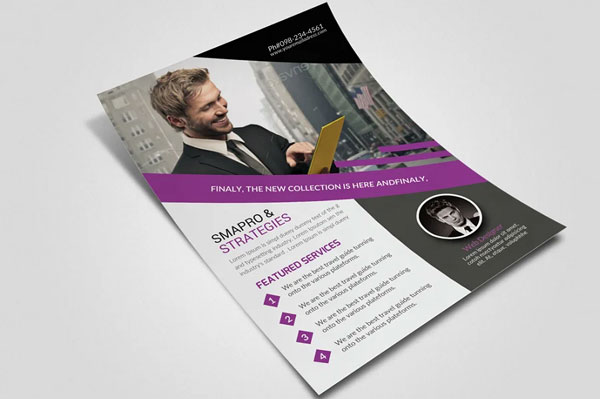 Marketing Plan Consultant Agency Flyer