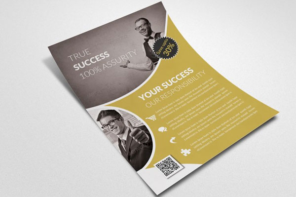 Marketing Plan Flyer Design Template