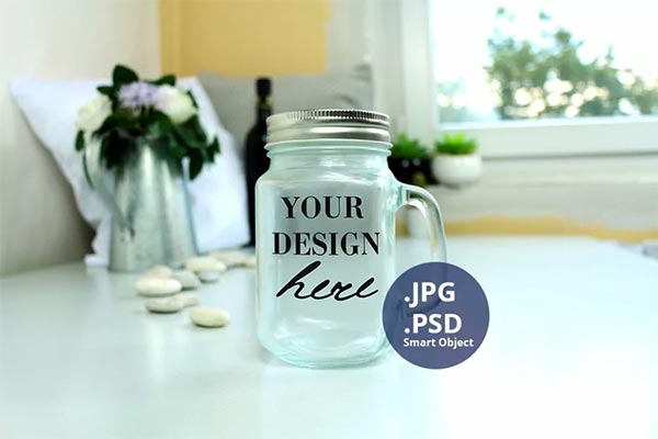 Mason Jar Mockup