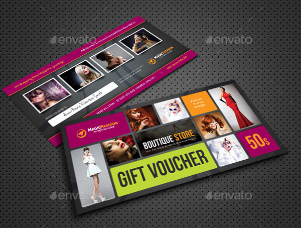 Massage and Beauty Fashion Gift Voucher