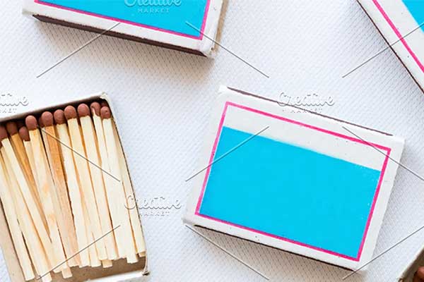 Matchboxes Mockups