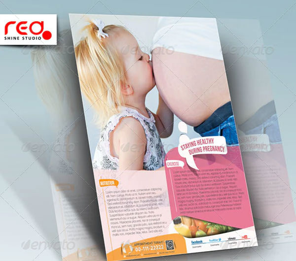 Maternity Flyer Templates