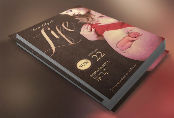 Maternity Sanctity Flyer Template