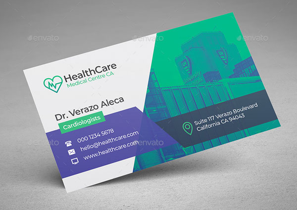 Medical Business Card Template