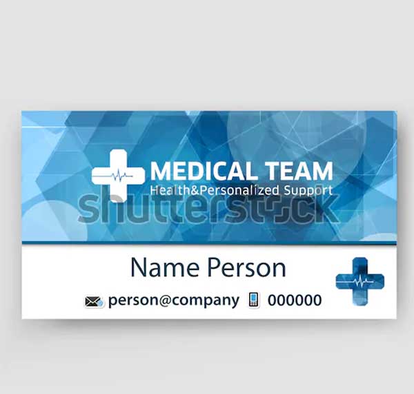 Medical Corporate Business Card Templates