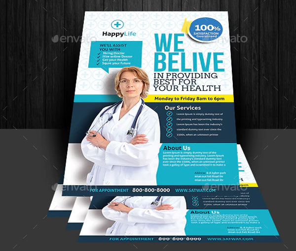 Medical Nursing Care Flyer