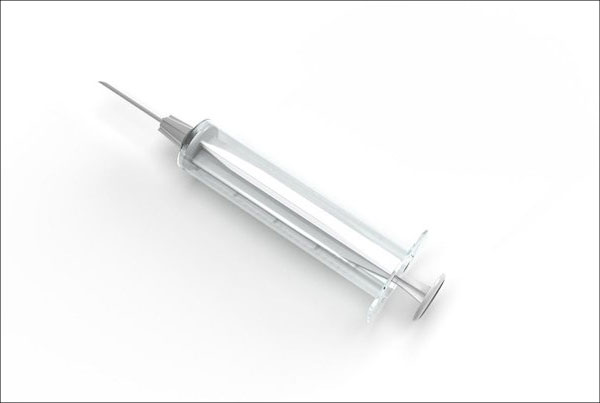 Medical Syringe 3D Mockup