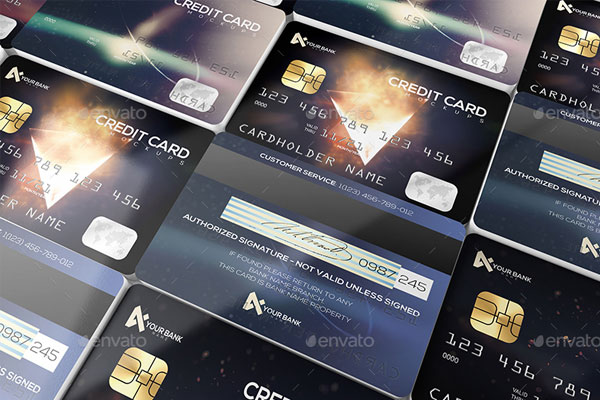 Membership/ Credit Cards Mockup