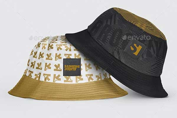 Men's Hats Mock-Up