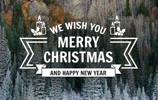 Merry Christmas Labels Template