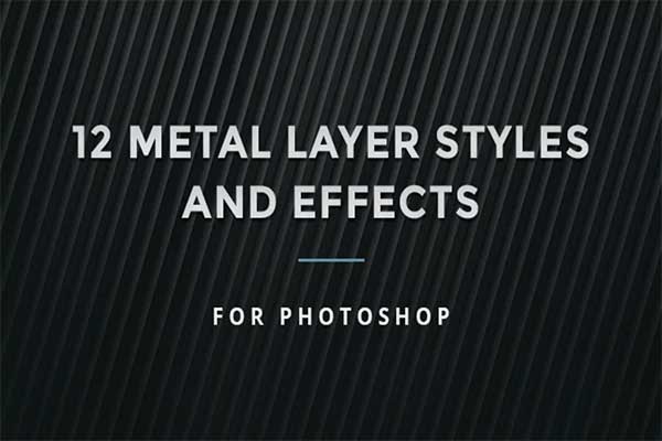 Metal Photoshop Layer Styles