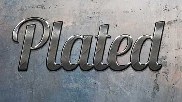 Metal Photoshop Layer Styles