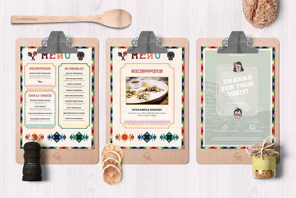 Mexican Food Menu / Flyer Template