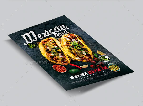 Mexican Food Menu Flyer Bundle