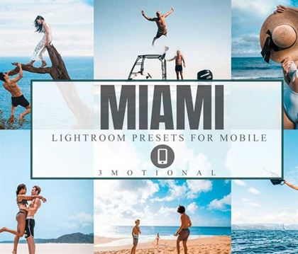 Miami Mobile Lightroom Presets Templates