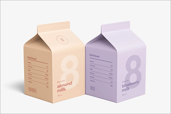 Milk Carton Mockup