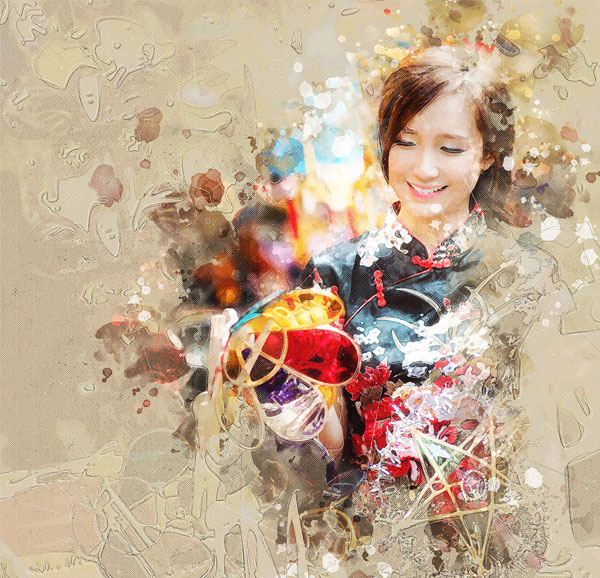 Mix Art Photoshop Action