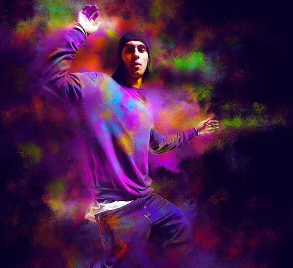 Mix Color Paint Photoshop Action