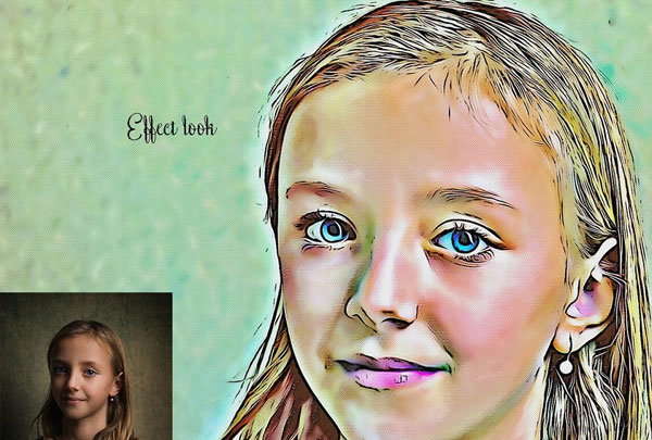 Mixed Media Photoshop Action