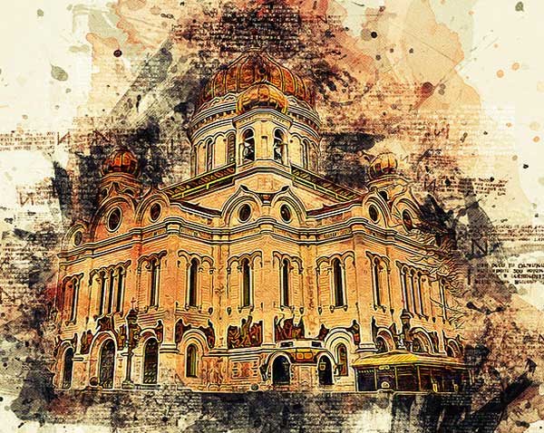 Mixed Paint Photoshop Action Template