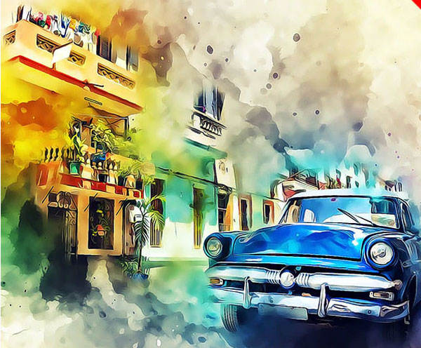 Mixed Paints Photoshop Action Bundle