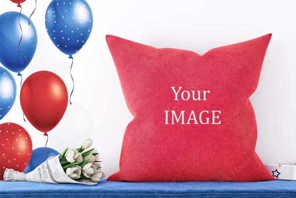 Mockup Pillow Template