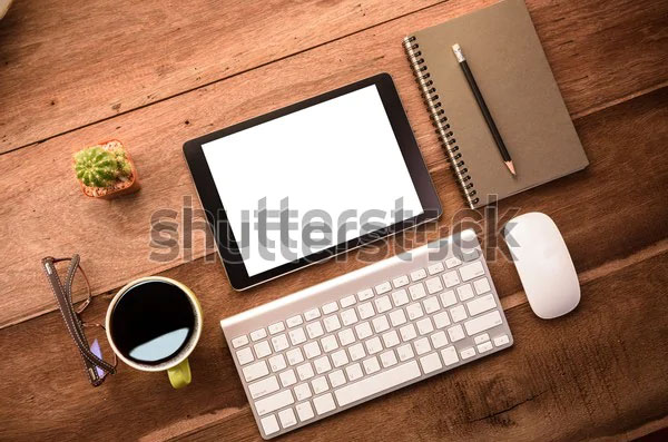 Mockup Tablet Similar Keyboad