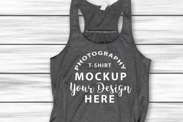 Mockups Tank Top Template