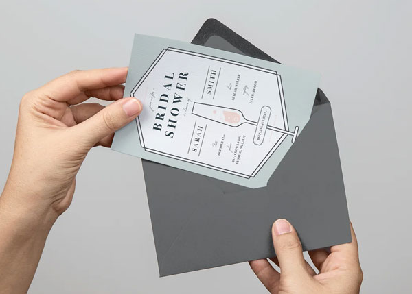 Modern Bachelorette Invitation Design