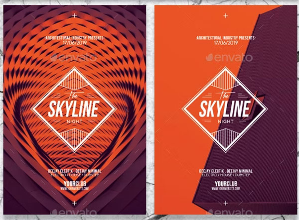 Modern Architect Flyer Template