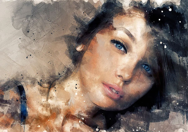 Modern Art Photoshop Action