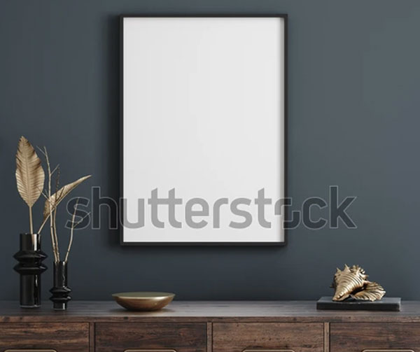 Modern Art Wall Mockup