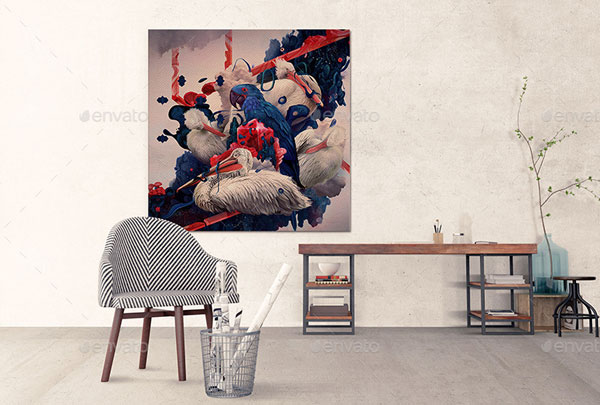 Modern Art Wall Mockups