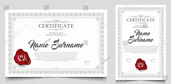 Modern Certificate Design Download