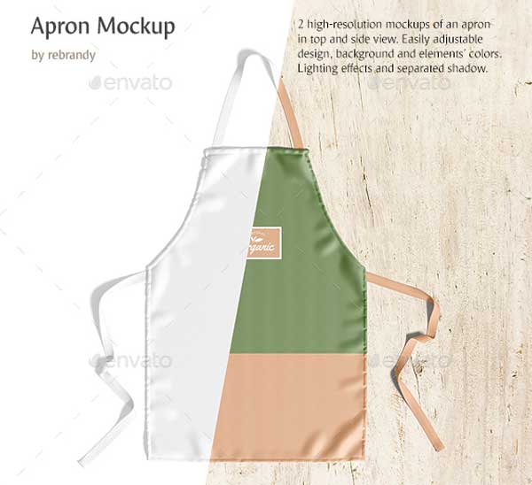 Modern Mockup Apron