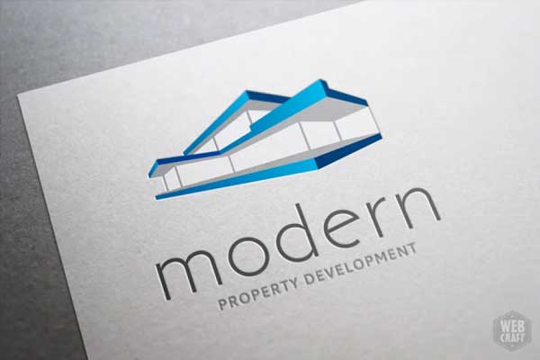 Modern Real Estate Logo Template