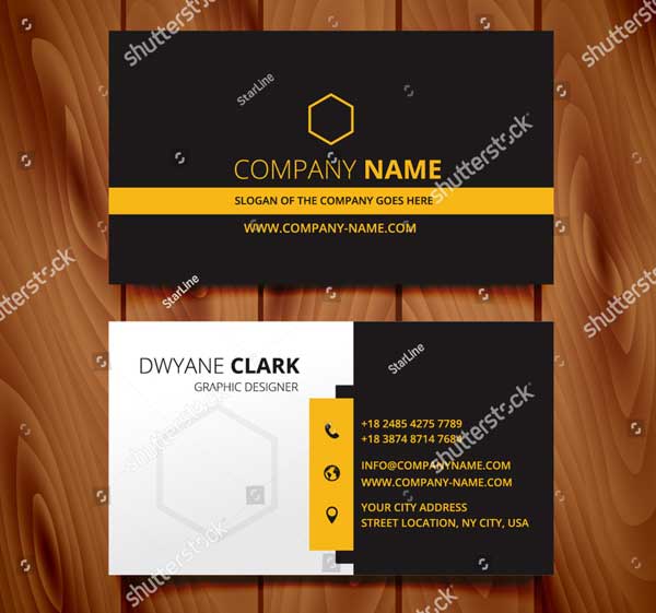 Modern Vector Business Card